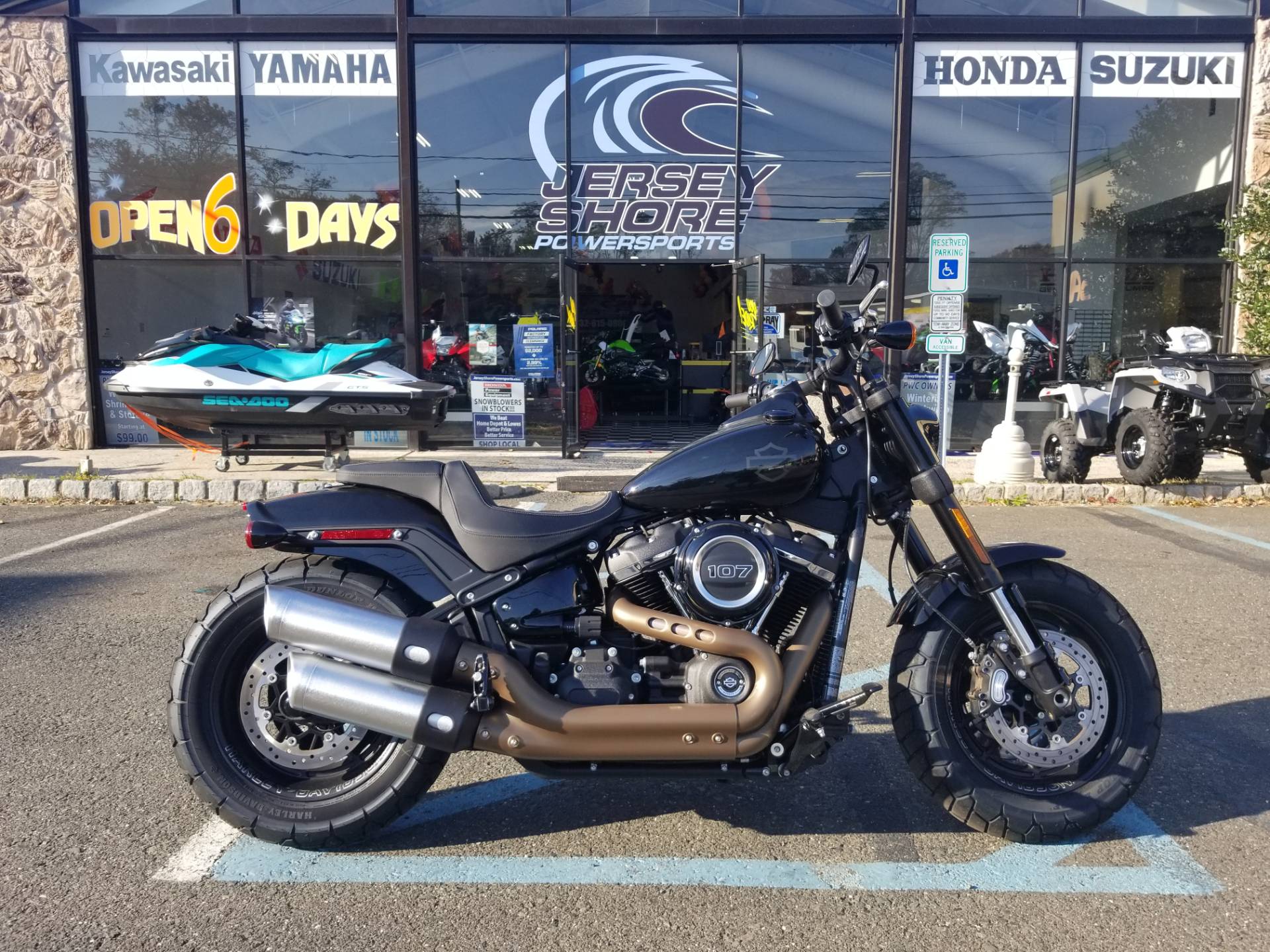 Used 2018 Harley Davidson Fat Bob 107 Motorcycles In Middletown Nj