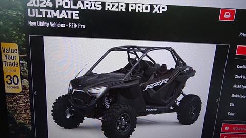 2024 Polaris RZR Pro XP Ultimate in Bennington, Vermont