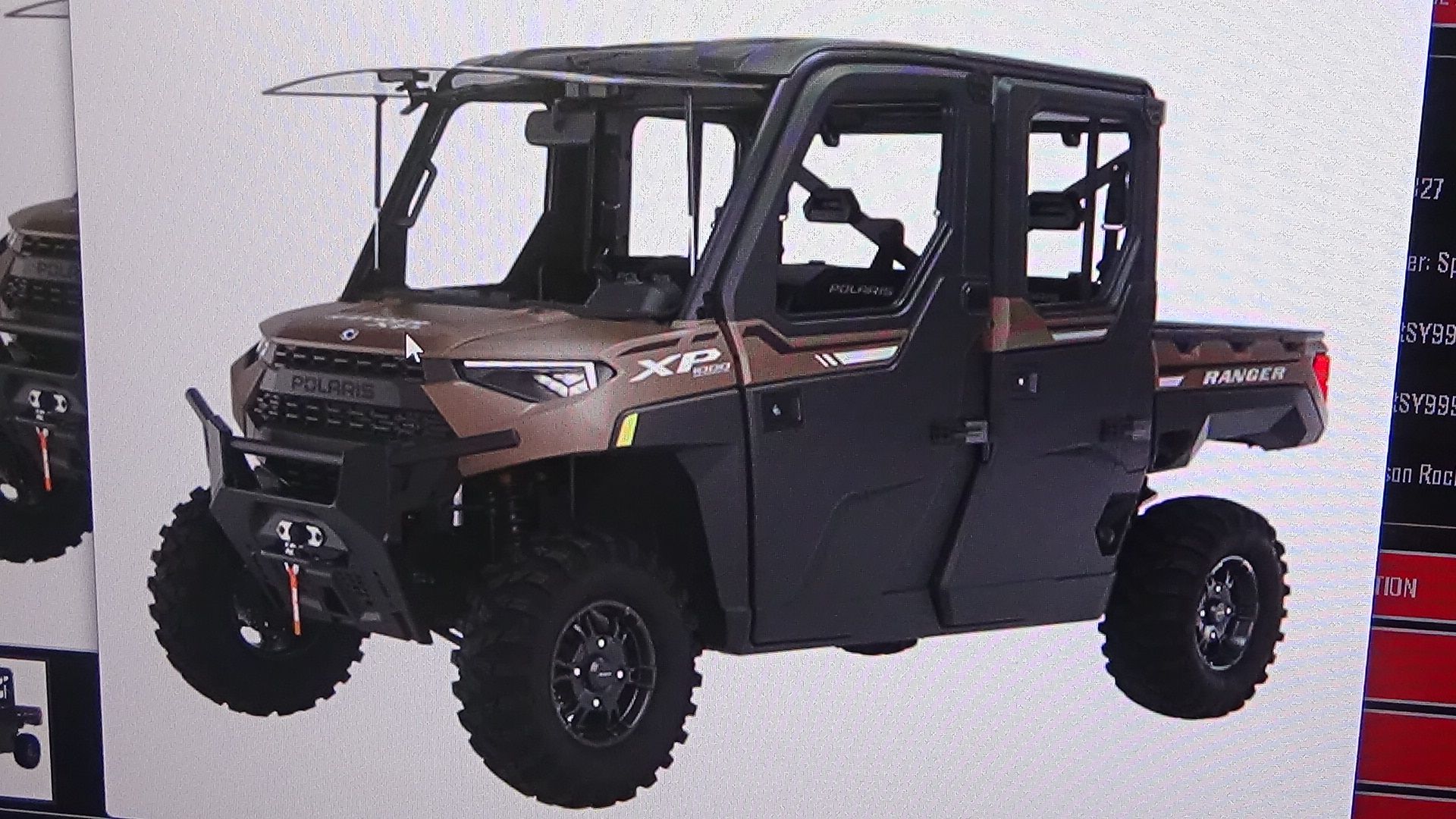 2023 Polaris Ranger Crew XP 1000 NorthStar Edition Ultimate - Ride Command Package in Bennington, Vermont