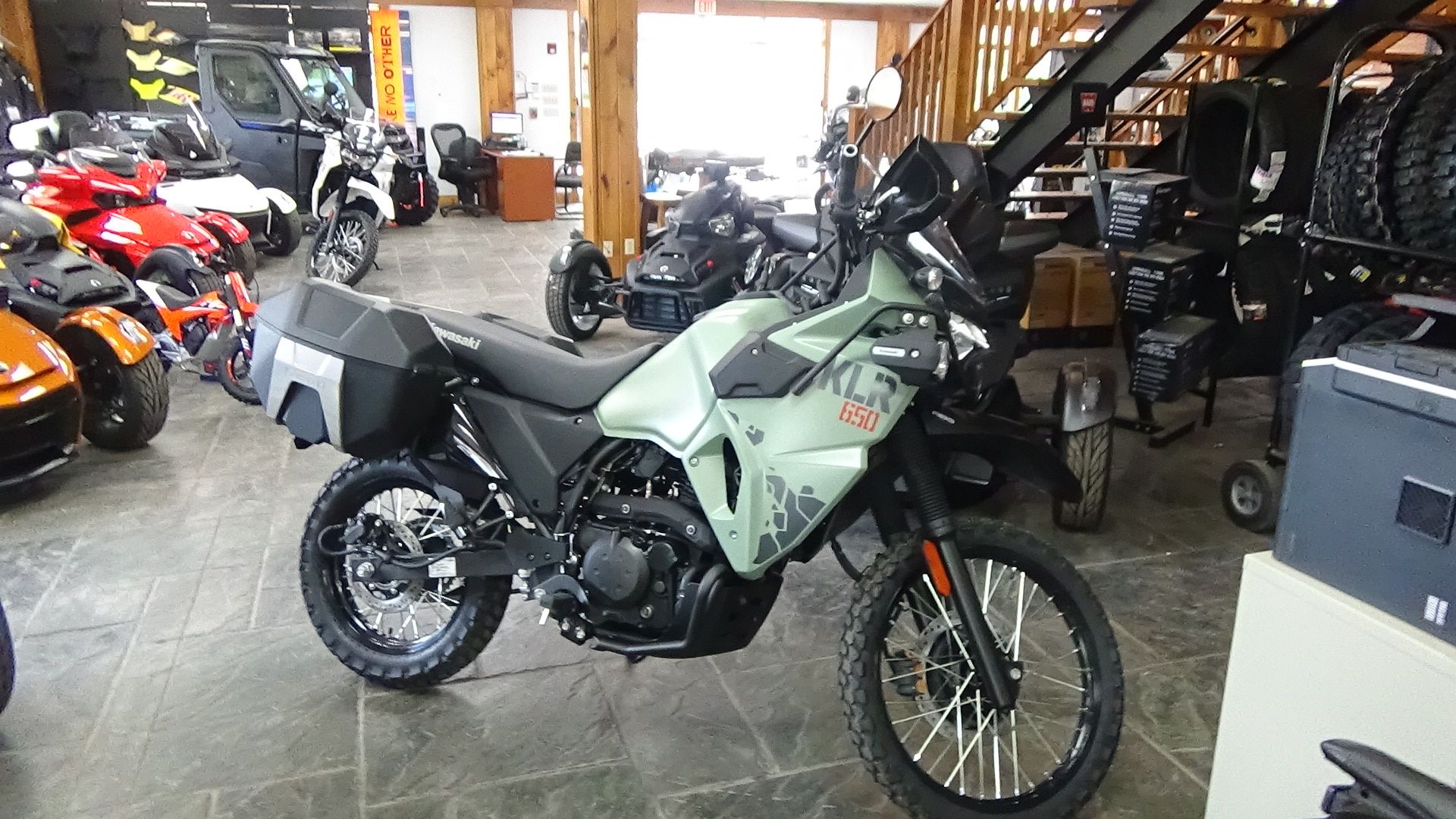 2024 Kawasaki KLR 650 Adventure ABS in Bennington, Vermont - Photo 3