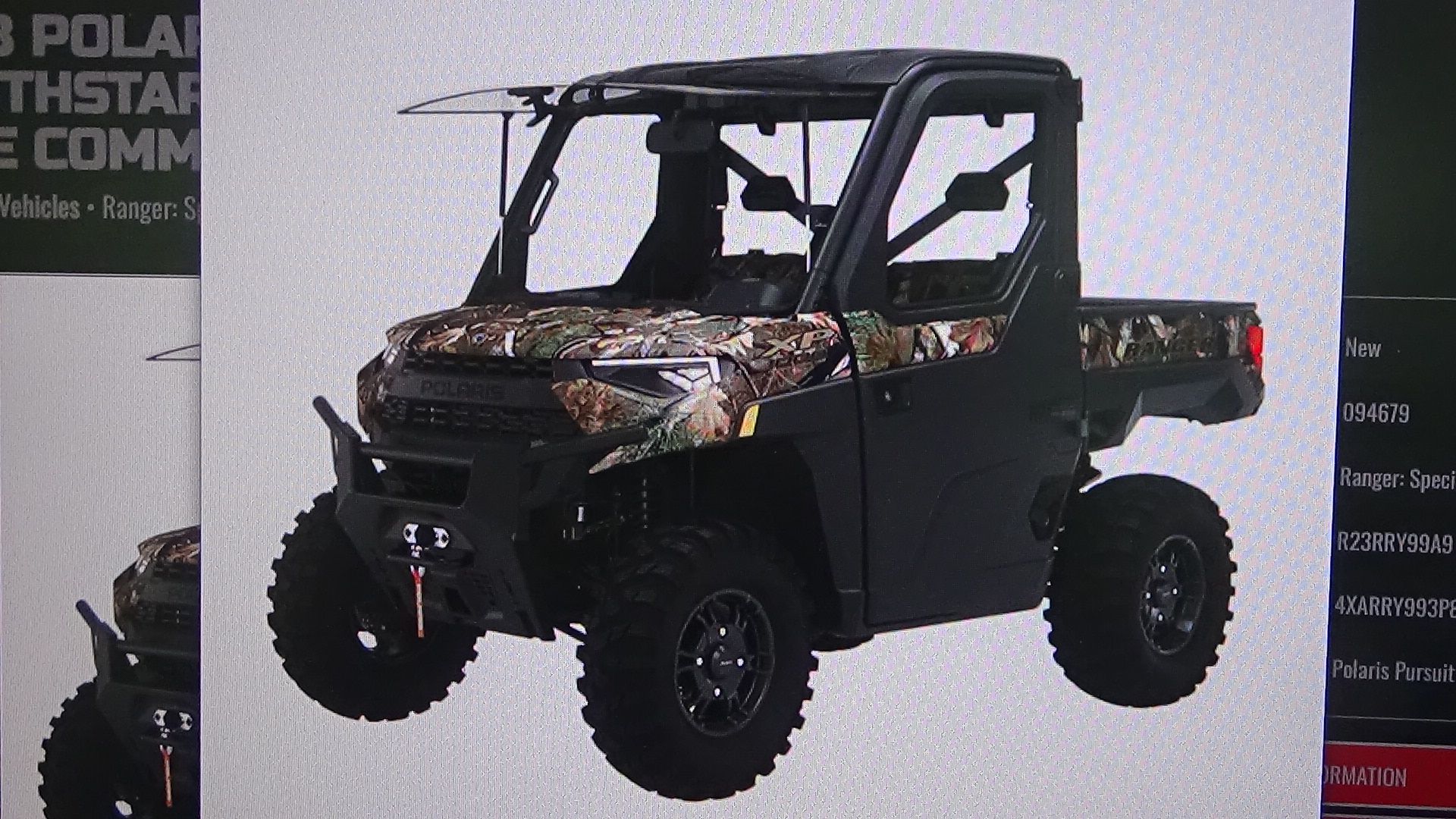 2023 Polaris Ranger XP 1000 Northstar Edition Ultimate - Ride Command Package in Bennington, Vermont