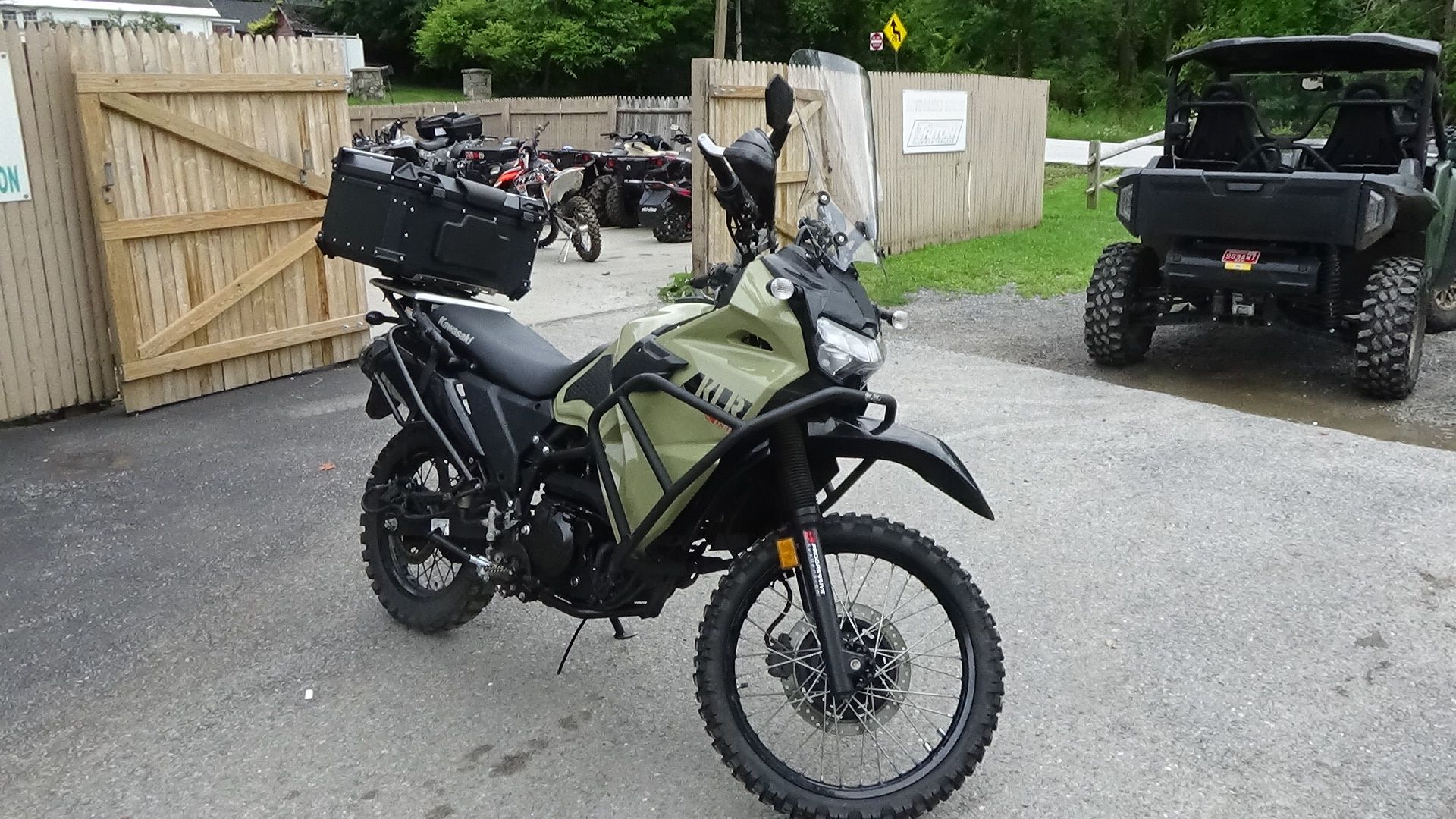 2022 Kawasaki KLR 650 in Bennington, Vermont - Photo 4