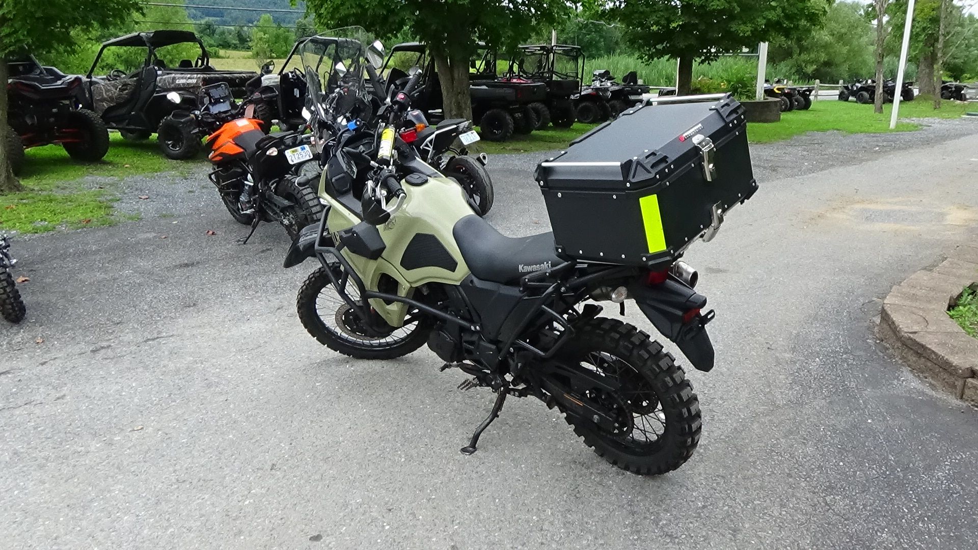 2022 Kawasaki KLR 650 in Bennington, Vermont - Photo 8