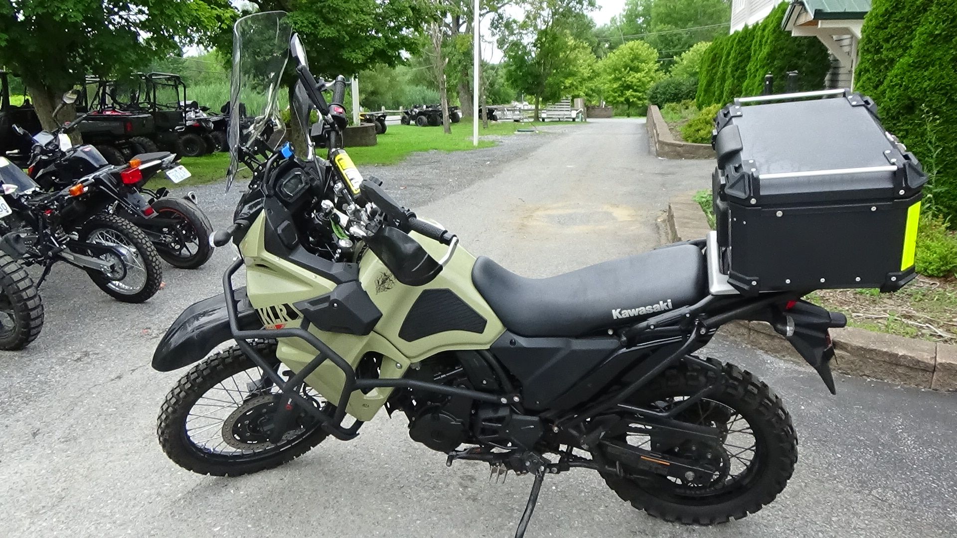 2022 Kawasaki KLR 650 in Bennington, Vermont - Photo 9