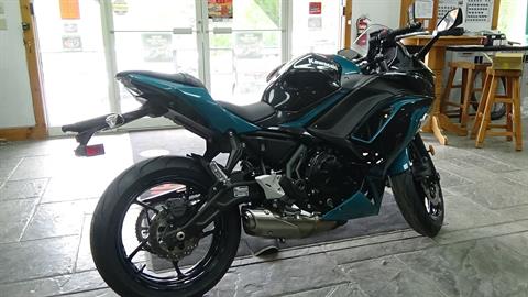 2021 Kawasaki Ninja 650 ABS in Bennington, Vermont - Photo 9