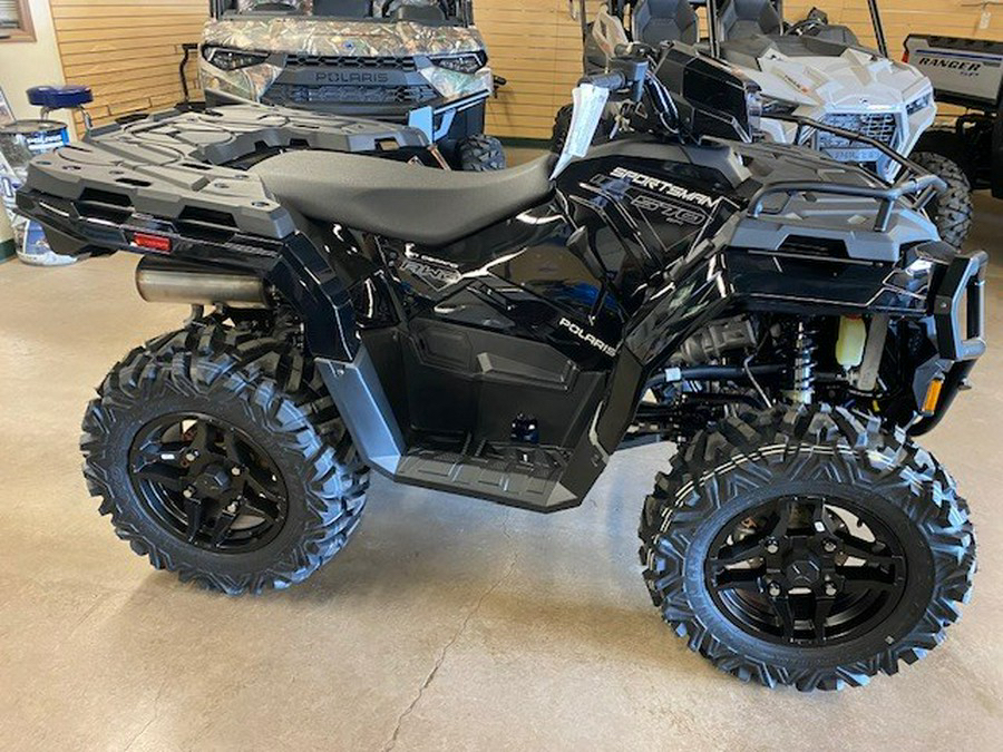 New 2024 Polaris Sportsman 570 Trail Onyx Black ATVs in Glen Dale WV