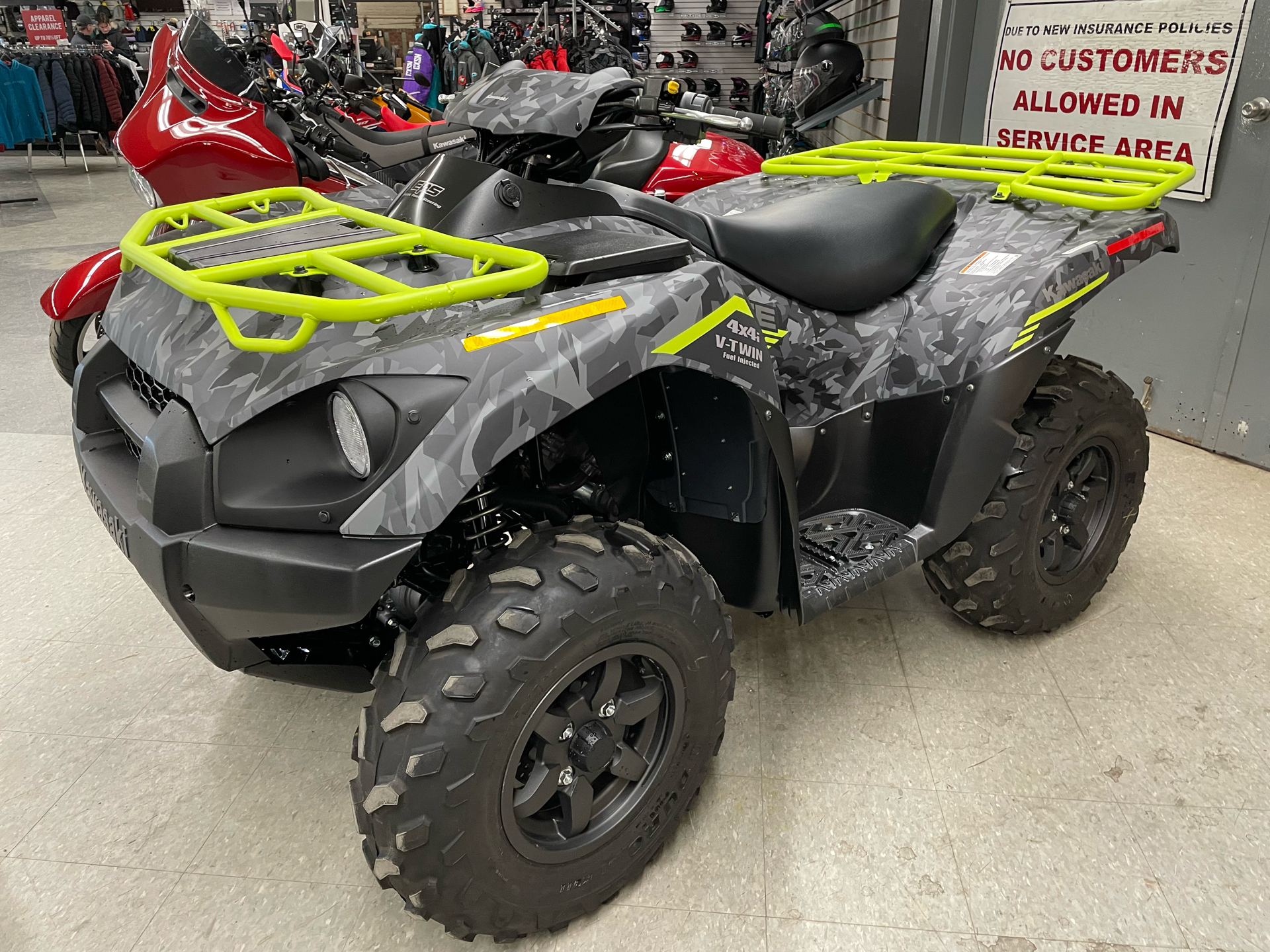 2023 Kawasaki Brute Force 750 4x4i EPS in Rutland, Vermont - Photo 1