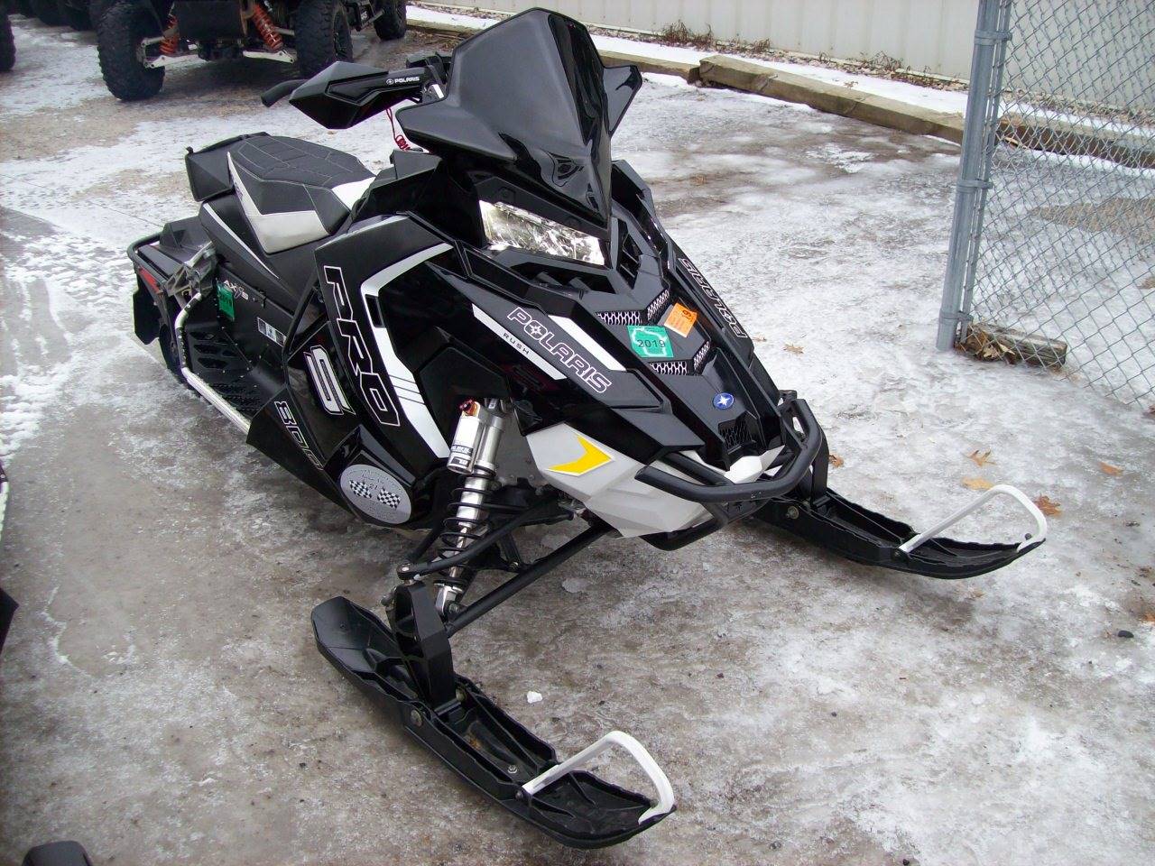 Used 2016 Polaris Rush Pro S Limited Edition Black Snowmobiles In