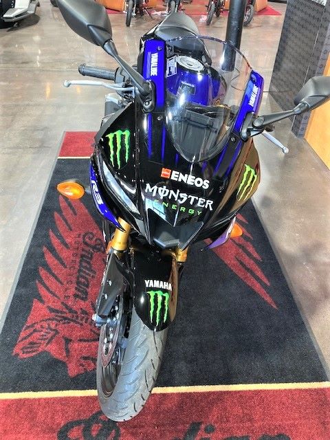 2021 Yamaha YZF-R3 Monster Energy Yamaha MotoGP Edition in Wilmington, Delaware - Photo 3