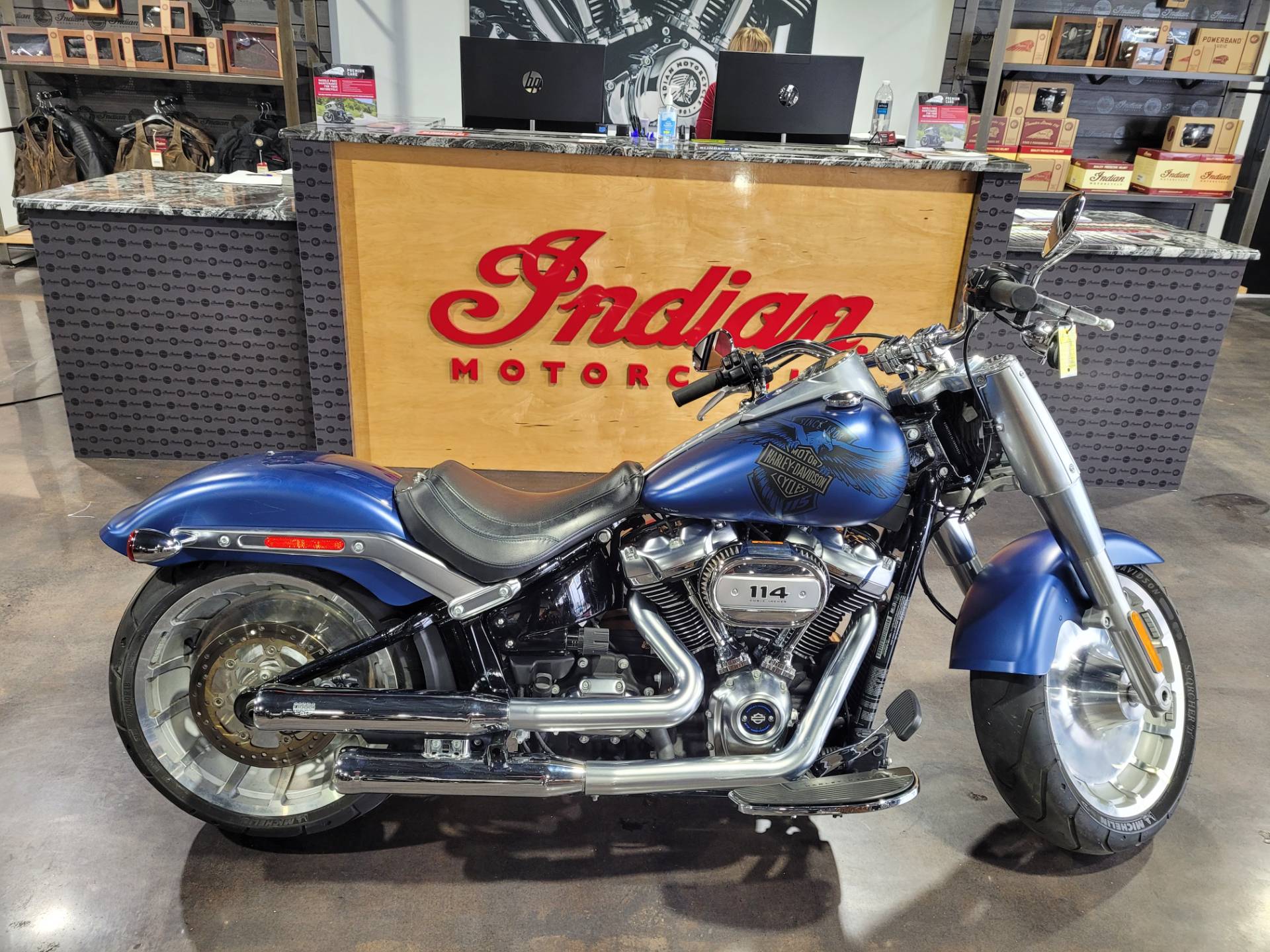 2018 harley fatboy 114