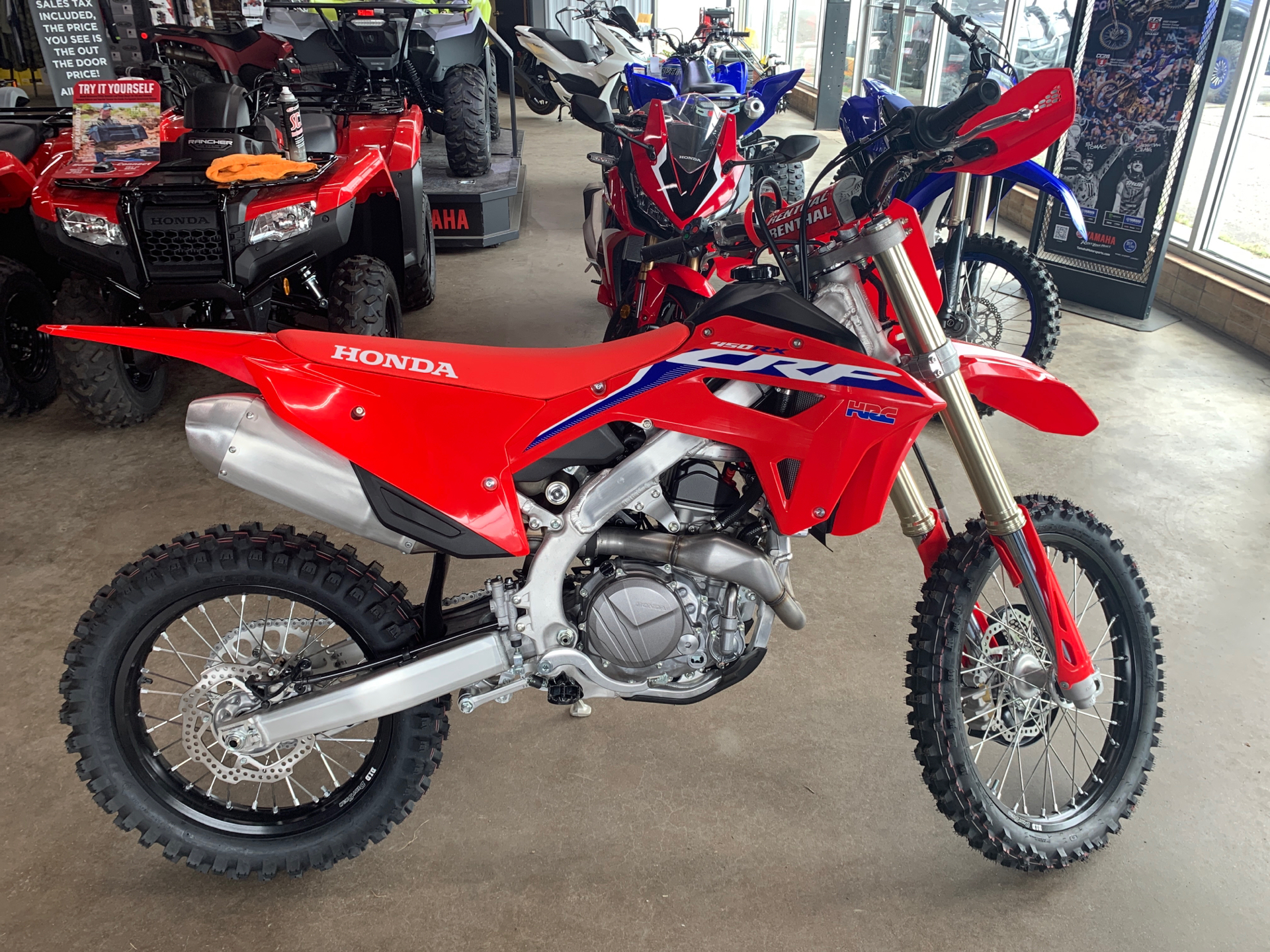 2022 Honda CRF450RX in Medford, Wisconsin - Photo 4