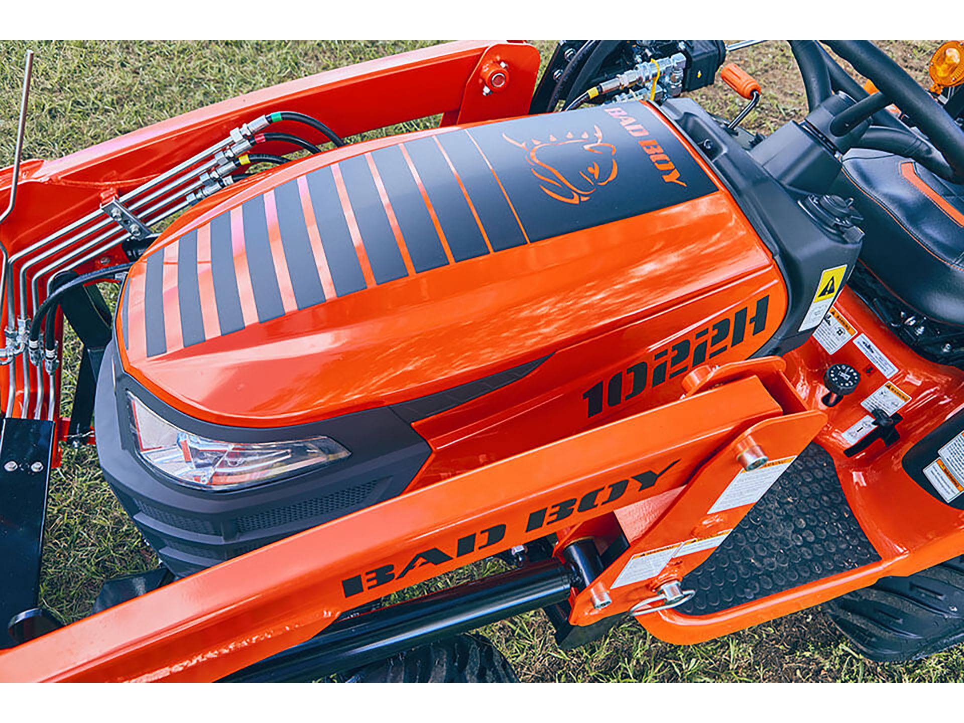 2024 Bad Boy Tractors 1022 with Loader & 54" Mid Mount Mower W/ Backhoe in Rothschild, Wisconsin - Photo 6