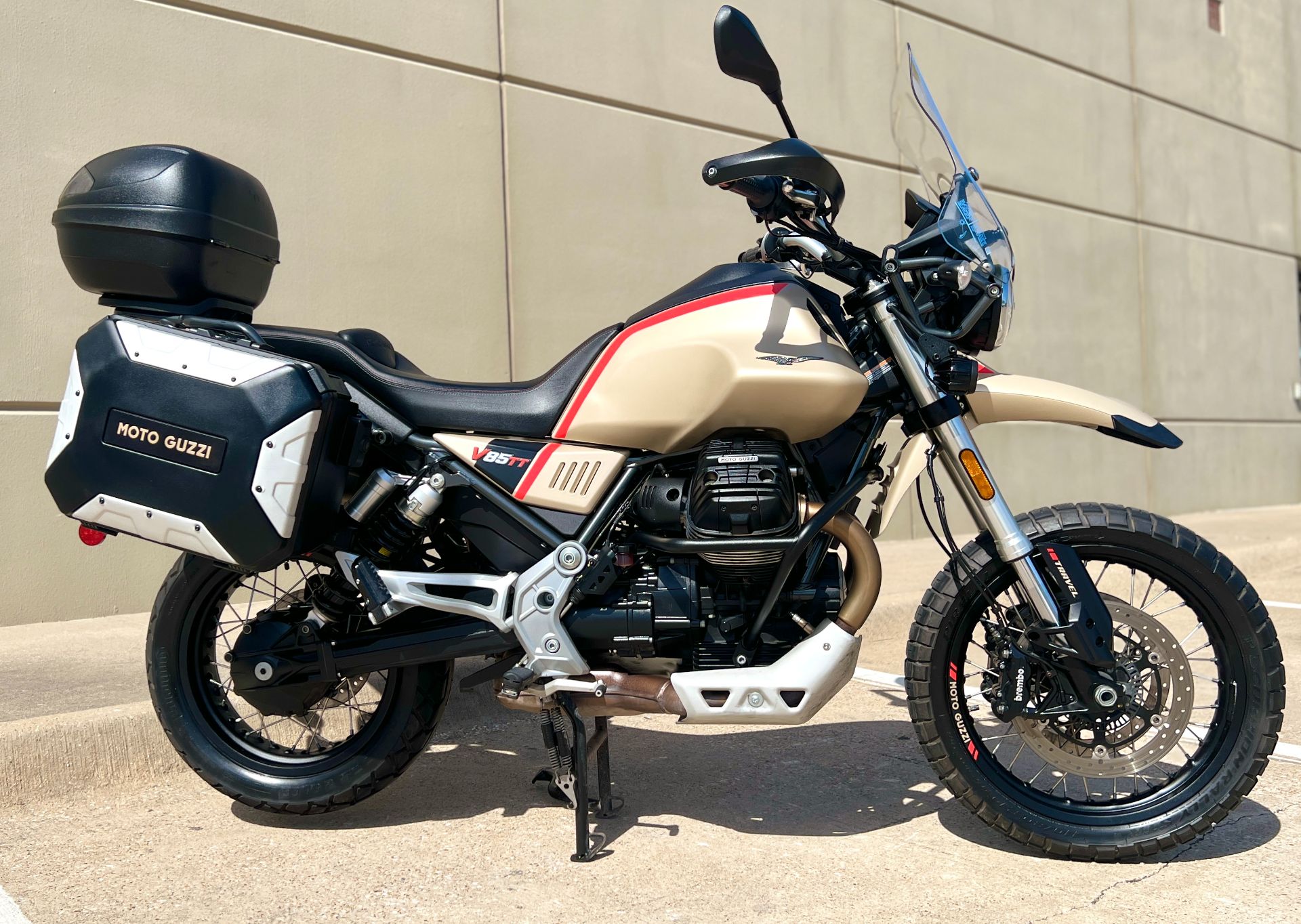 2020 Moto Guzzi V85 TT Travel in Plano, Texas - Photo 1