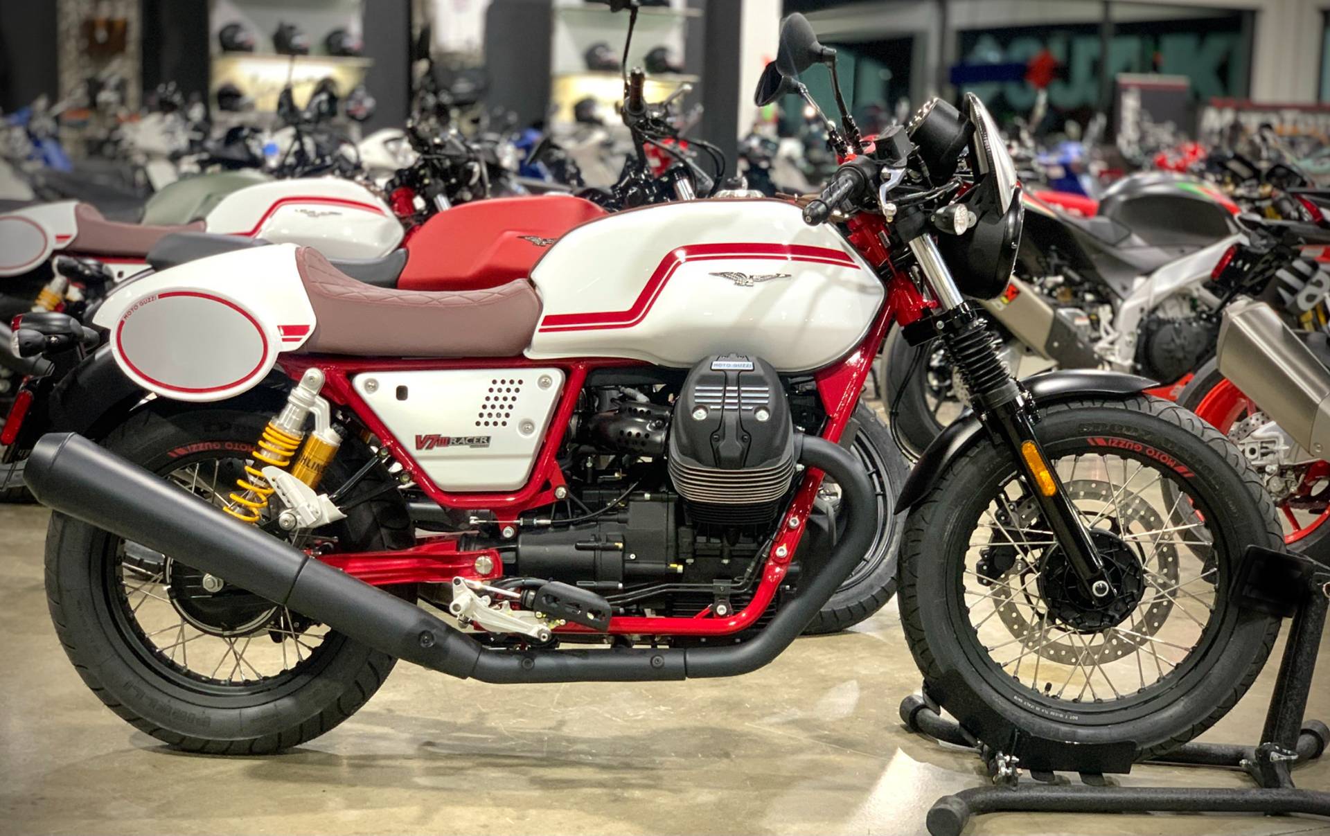 New 2020 Moto Guzzi V7 Iii Racer Le Motorcycles In Plano Tx N A Racer