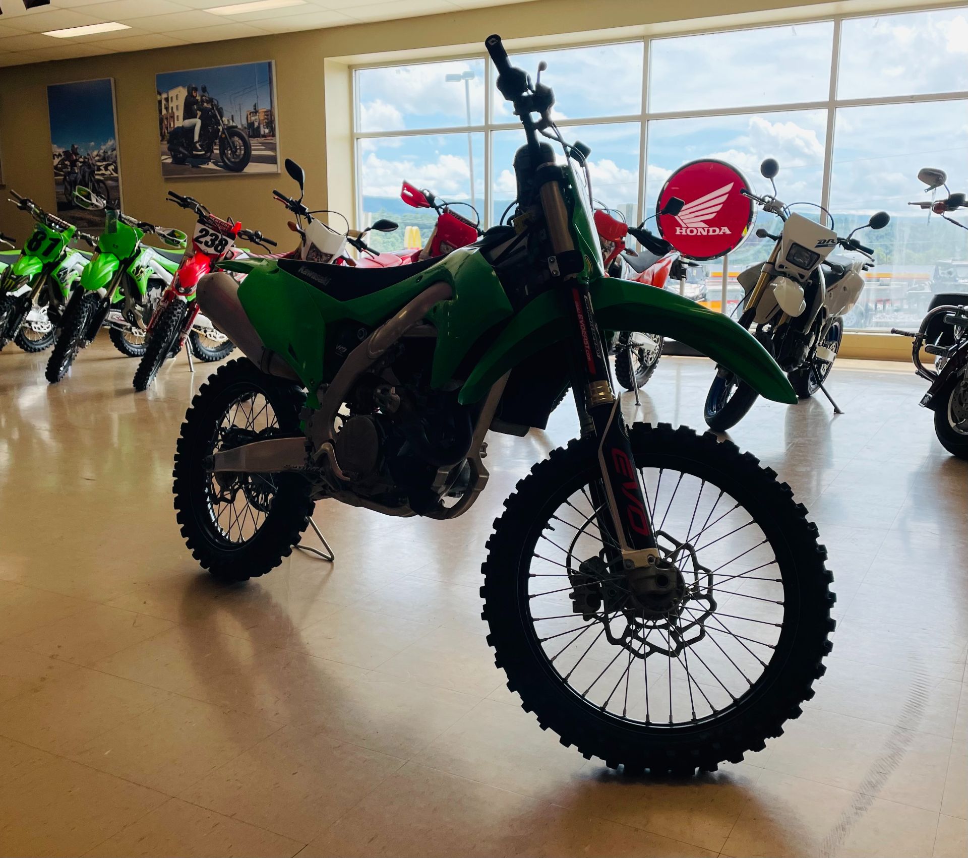 2021 Kawasaki KX 450 in Everett, Pennsylvania - Photo 2