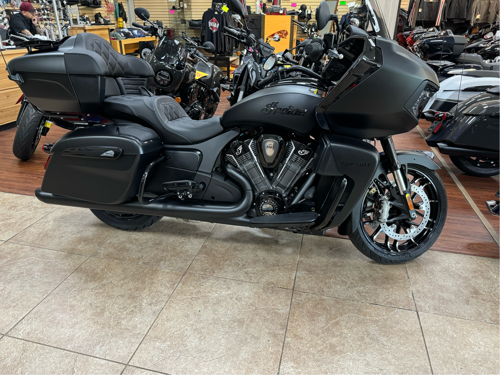 2024 Indian Motorcycle Pursuit® Dark Horse® with PowerBand Audio Package in Mineola, New York - Photo 1