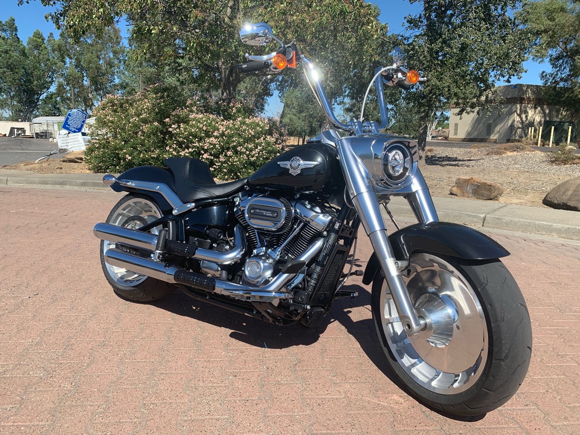 2018 fatboy exhaust