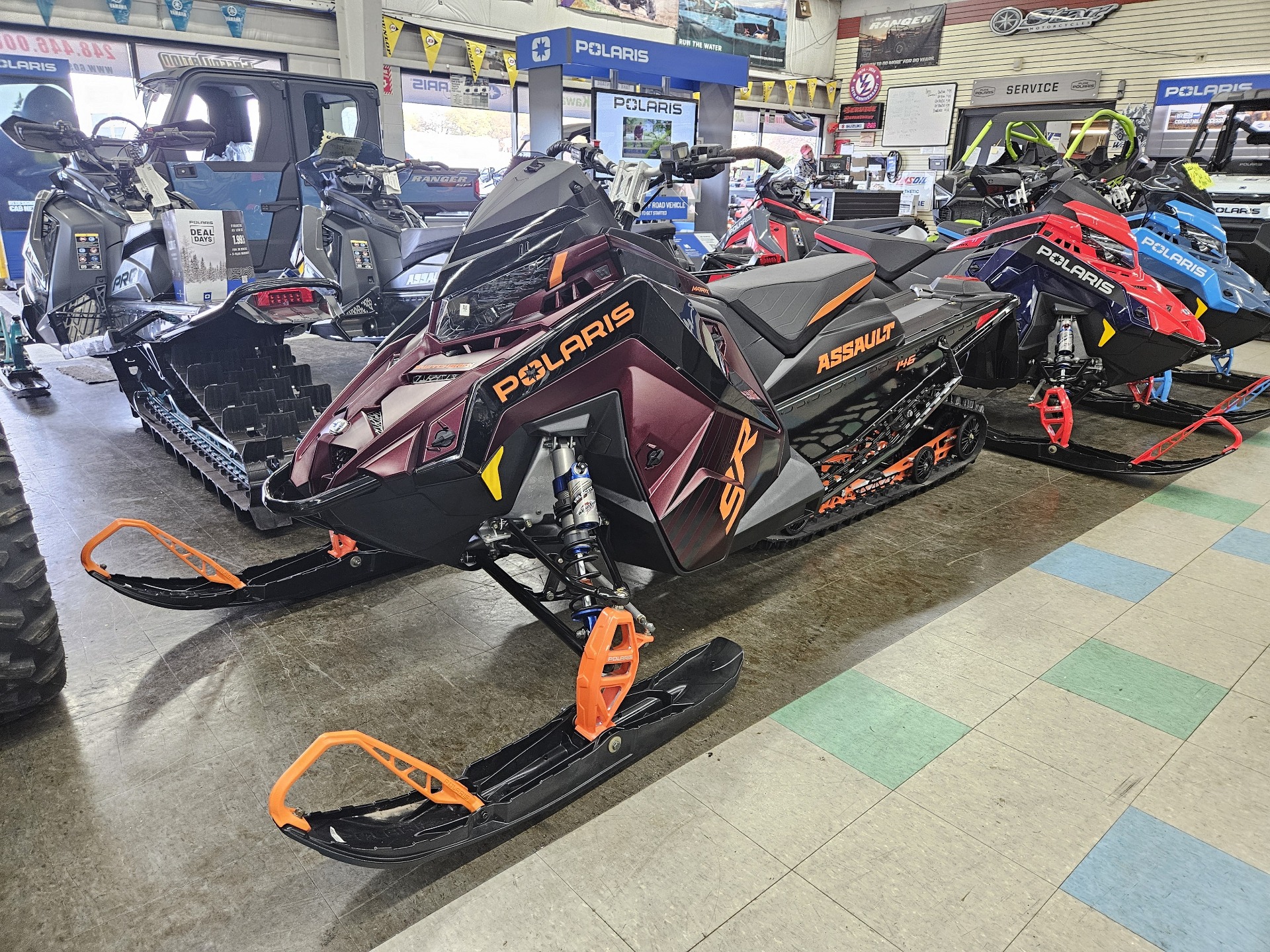 2025 Polaris Patriot 9R Switchback Assault 146 1.6 SC ES in New Hudson, Michigan - Photo 2