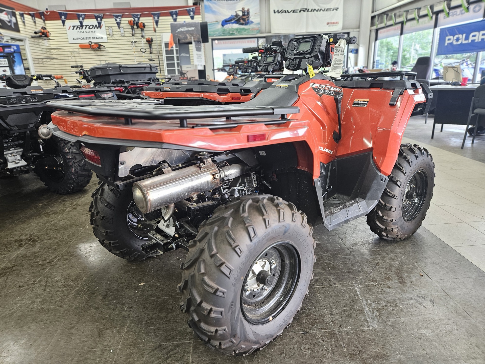 2024 Polaris Sportsman 450 H.O. Utility in New Hudson, Michigan - Photo 2