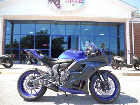 2022 Yamaha YZF-R7 in Derry, New Hampshire - Photo 1