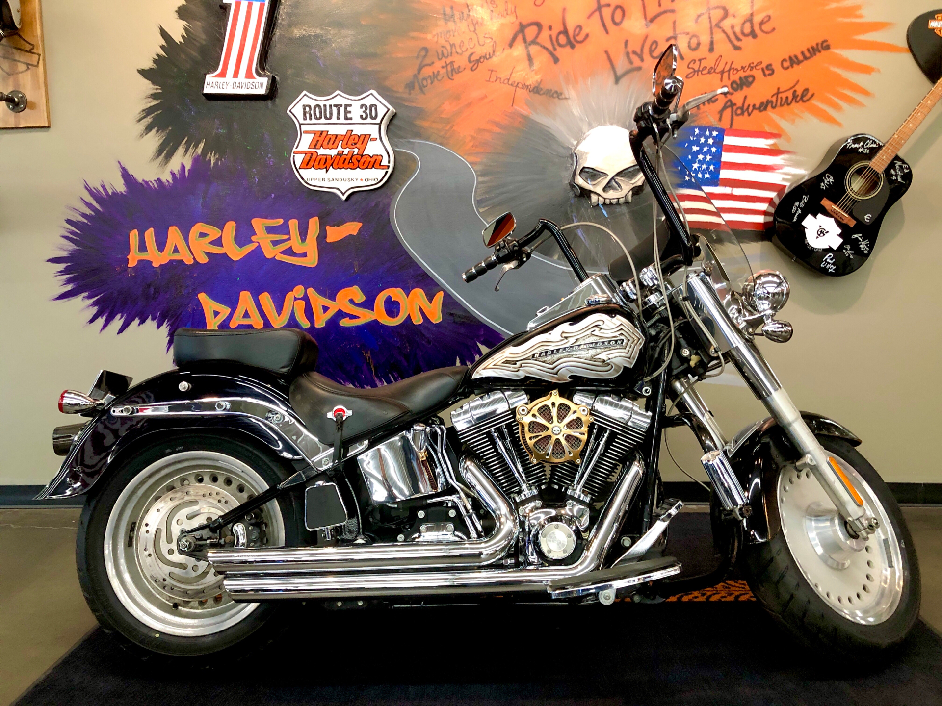2007 Harley-Davidson FLSTF Softail® Fat Boy® in Upper Sandusky, Ohio - Photo 1