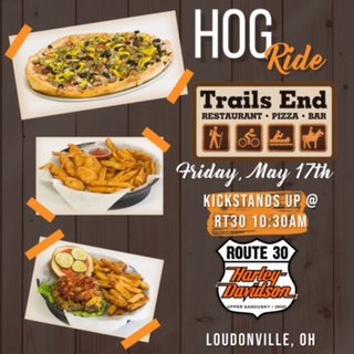 HOG Ride to Trail's End Loudonville