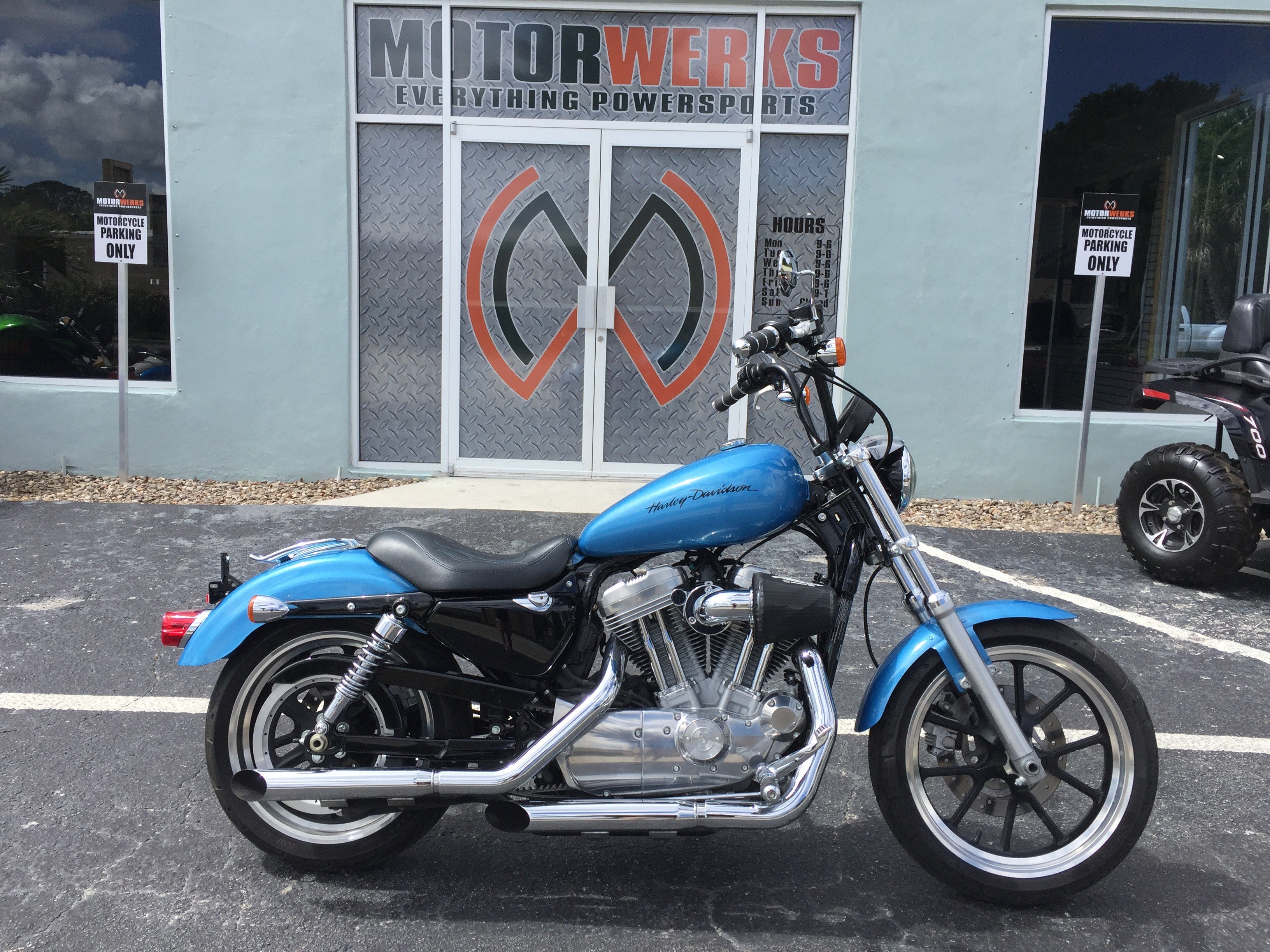 Used 2011 Harley Davidson Sportster 883 Superlow Motorcycles In Cocoa Fl Cool Blue Pearl N A