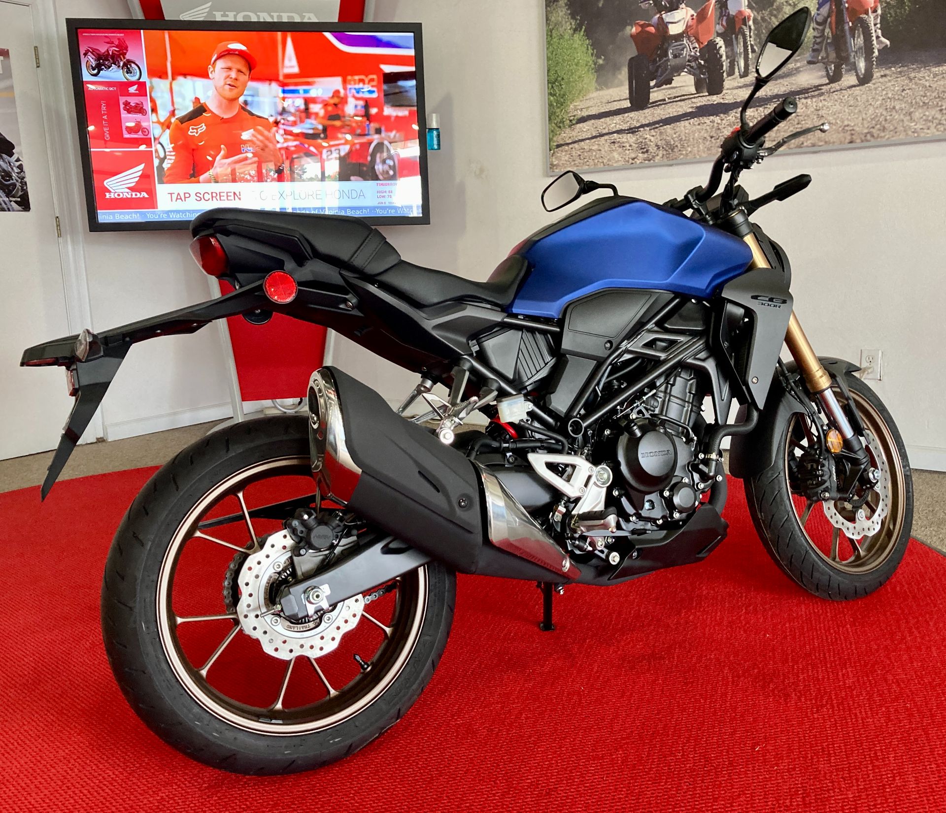 2022 Honda CB300R ABS in Virginia Beach, Virginia - Photo 3