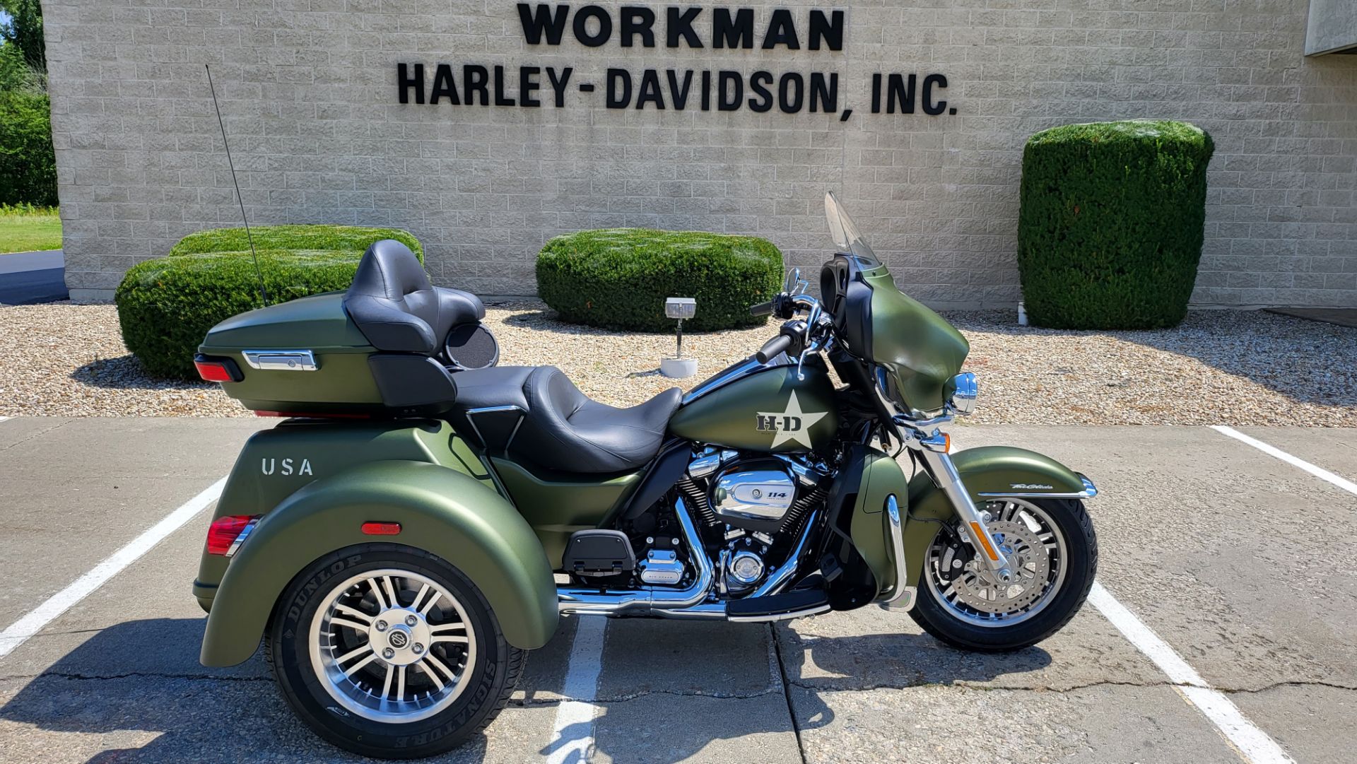 2022 Harley-Davidson Tri Glide Ultra (G.I. Enthusiast Collection) in Rock Falls, Illinois - Photo 1
