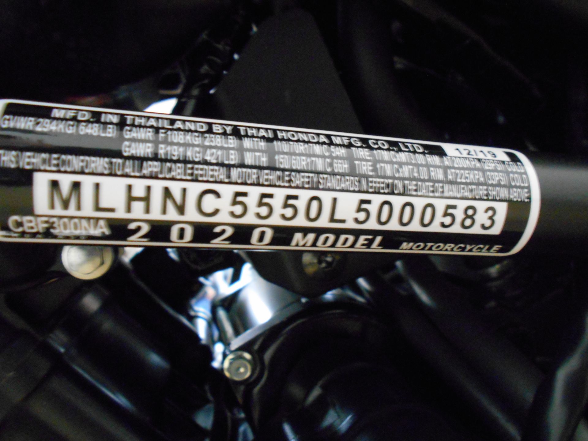 2020 Honda CB300R ABS in Mauston, Wisconsin - Photo 8