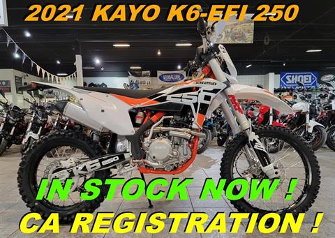 2021 Kayo K6-EFI 250 in Salinas, California - Photo 1