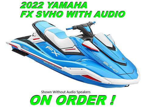 2022 Yamaha FX SVHO with Audio in Salinas, California - Photo 1