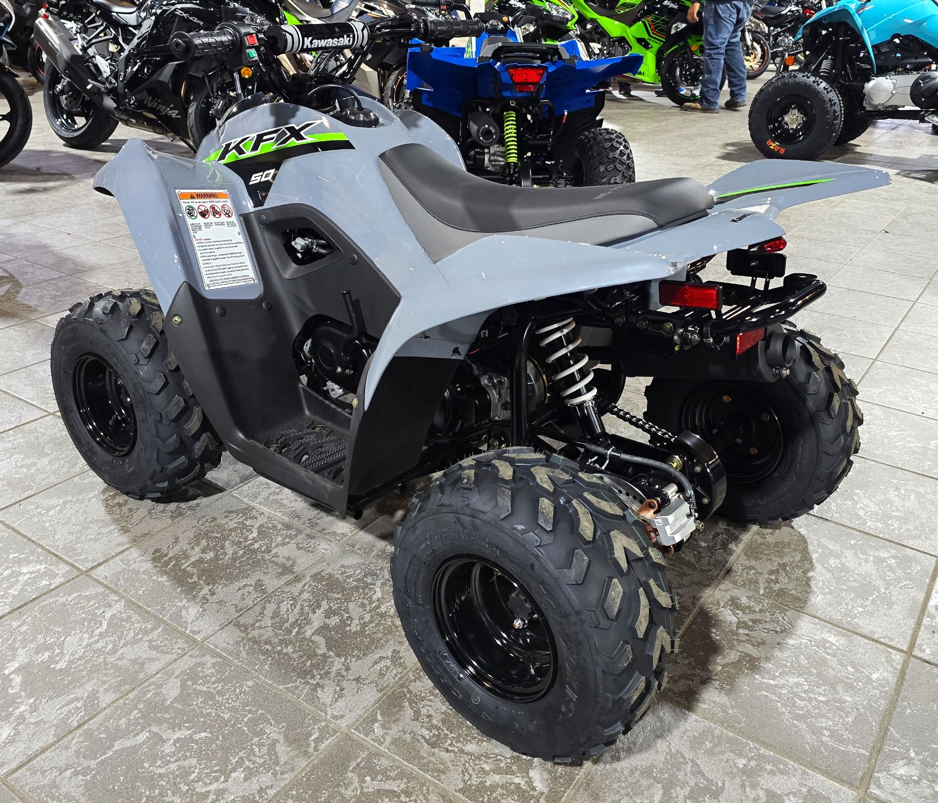 2024 Kawasaki KFX 50 in Salinas, California - Photo 7