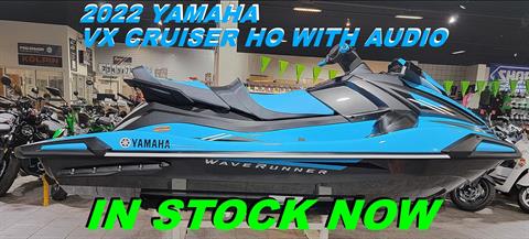 2022 Yamaha VX Cruiser HO with Audio in Salinas, California - Photo 1