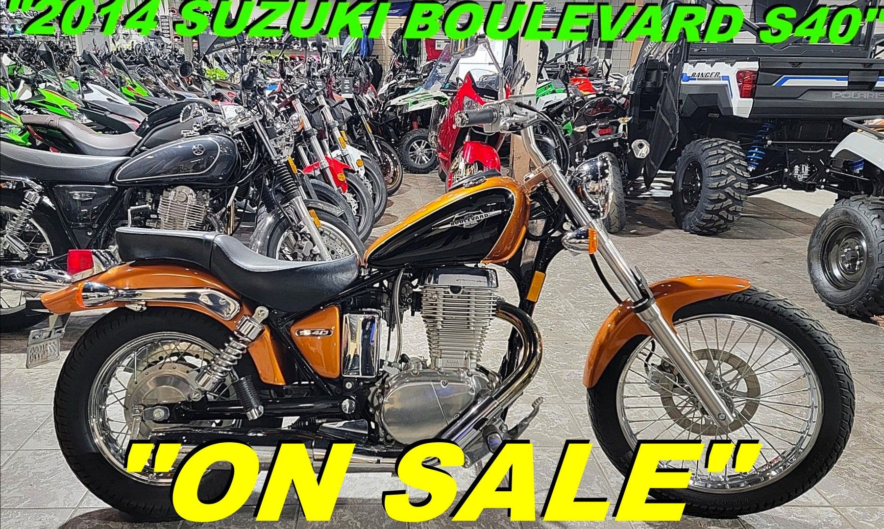 2014 Suzuki Boulevard S40 in Salinas, California - Photo 1