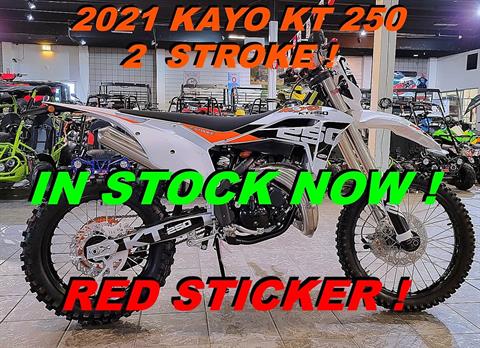 2021 Kayo KT 250 in Salinas, California - Photo 1