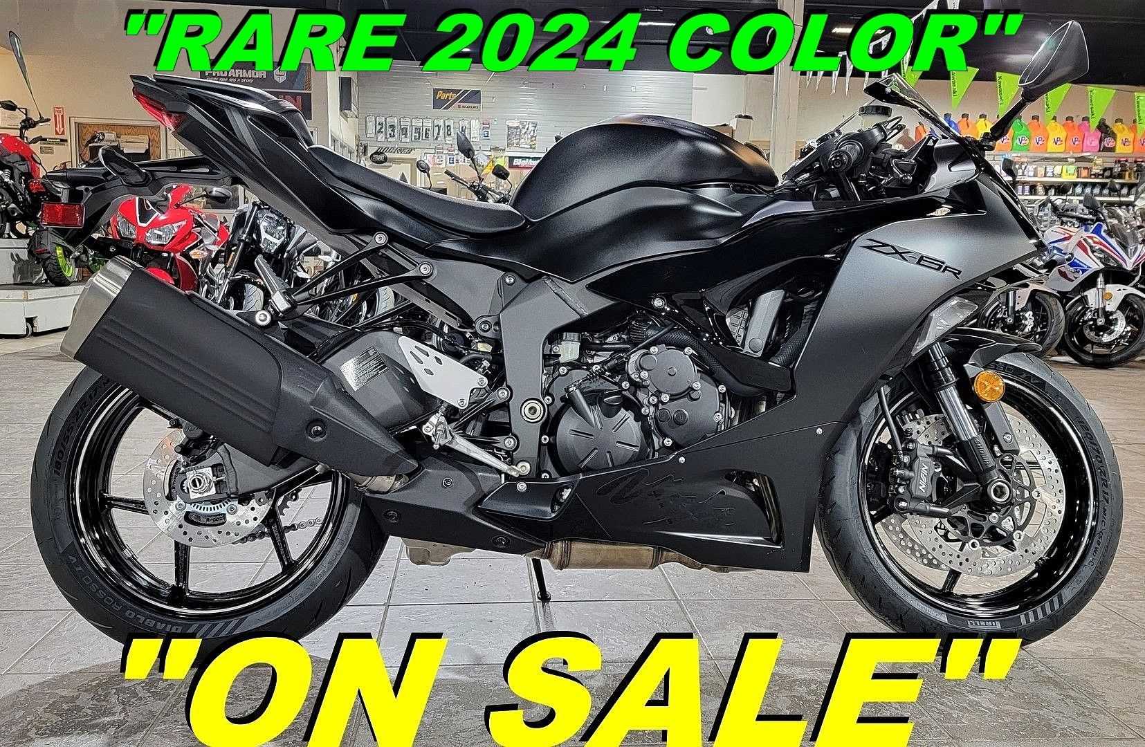 2024 Kawasaki Ninja ZX-6R ABS in Salinas, California - Photo 1