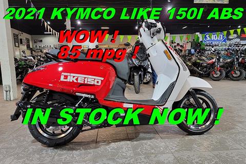 2021 Kymco Like 150i ABS in Salinas, California - Photo 1