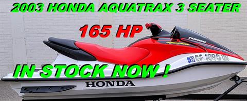 2003 Honda AquaTrax F-12X in Salinas, California - Photo 1