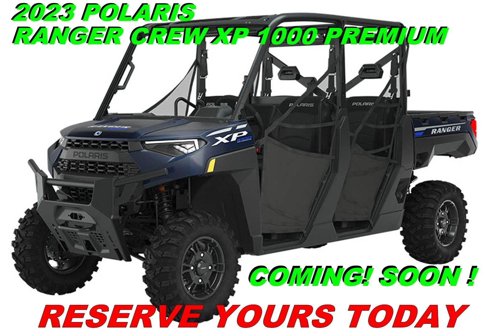 2023 Polaris Ranger Crew XP 1000 Premium in Salinas, California - Photo 1