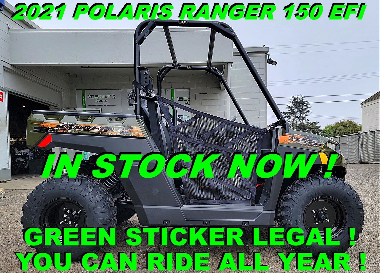 2021 Polaris Ranger 150 EFI in Salinas, California - Photo 1