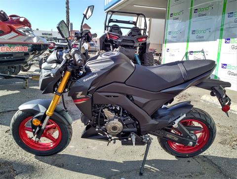 2022 Kawasaki Z125 Pro in Salinas, California - Photo 3