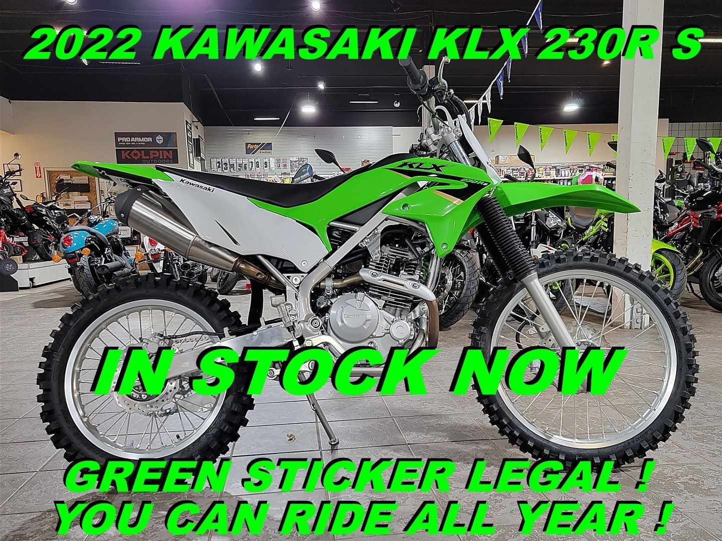 2022 Kawasaki KLX 230R S in Salinas, California - Photo 1