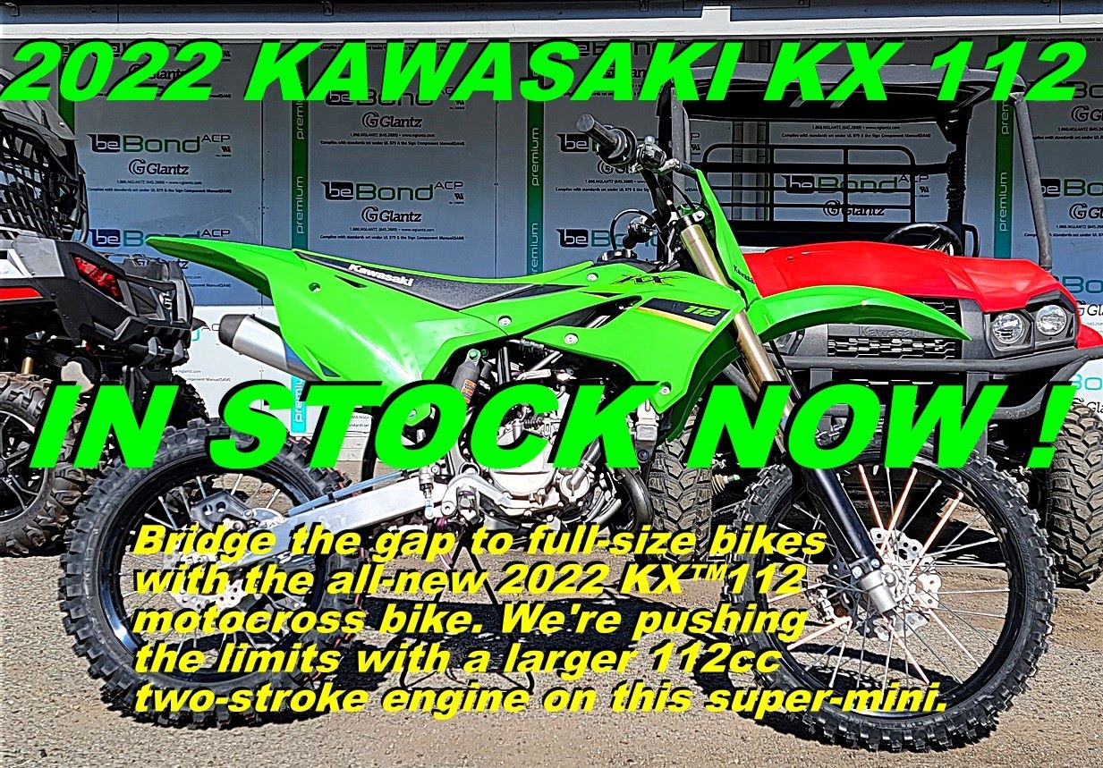 2022 Kawasaki KX 112 in Salinas, California - Photo 1