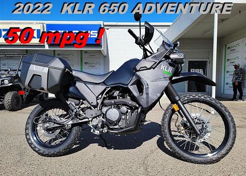 2022 Kawasaki KLR 650 Adventure in Salinas, California - Photo 1