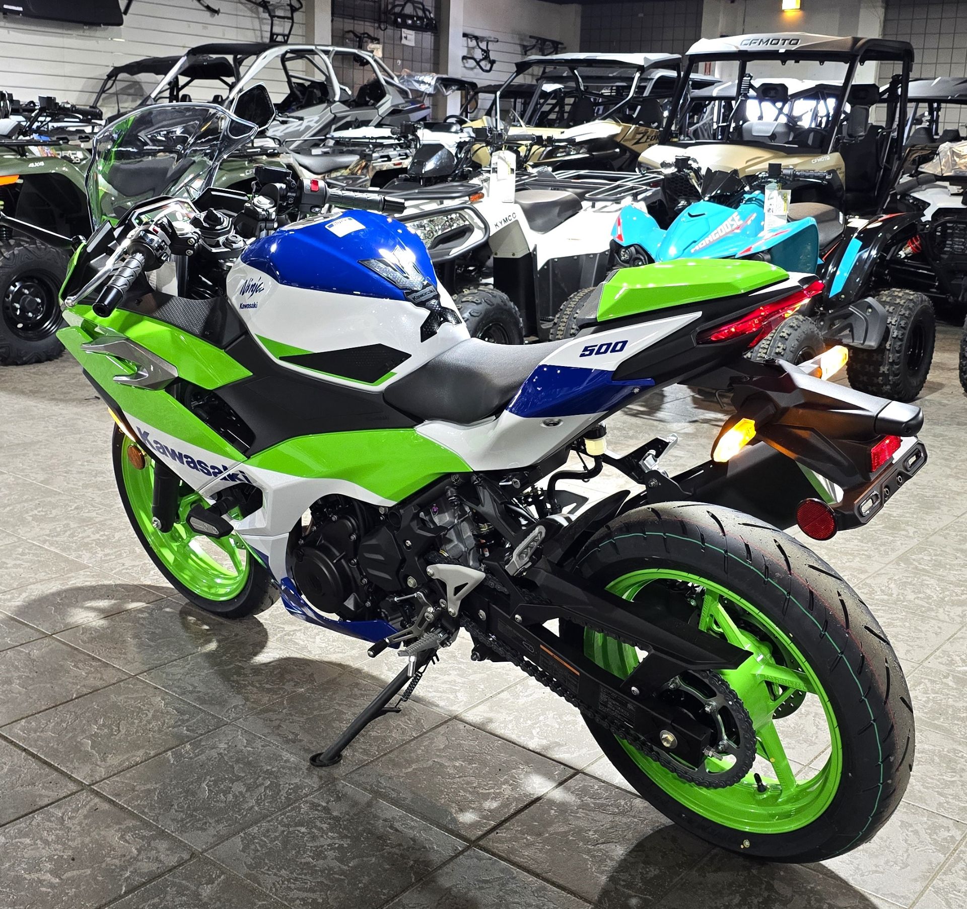 2024 Kawasaki Ninja 500 SE 40th Anniversary Edition ABS in Salinas, California - Photo 8