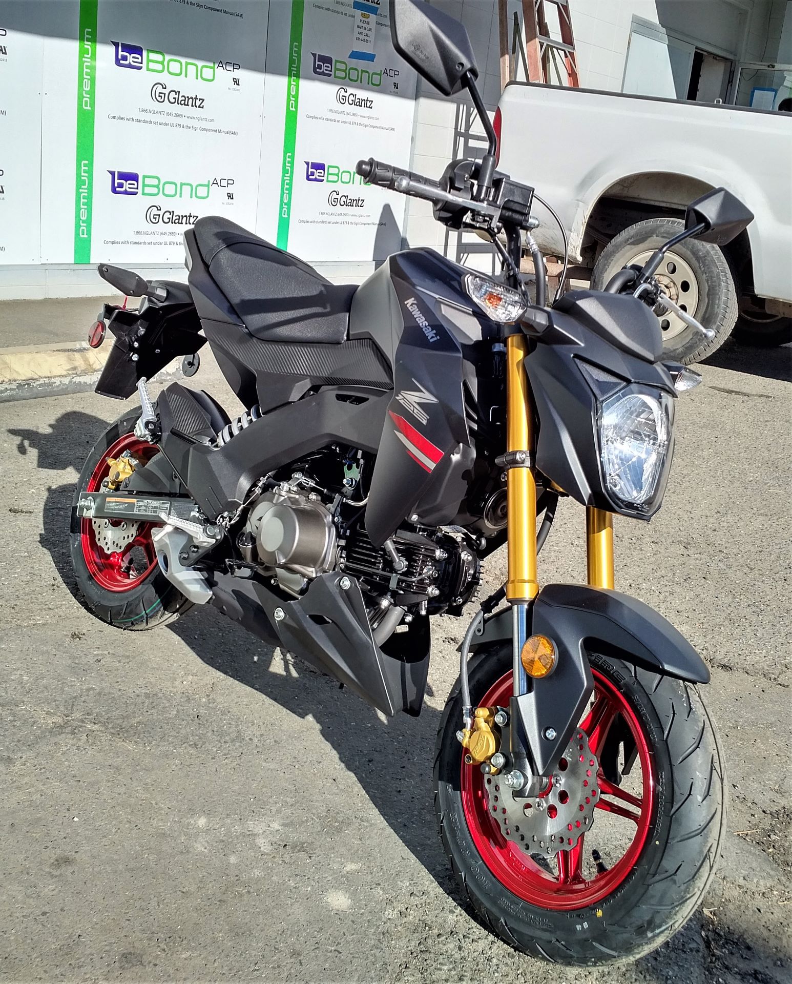2021 Kawasaki Z125 Pro in Salinas, California - Photo 4
