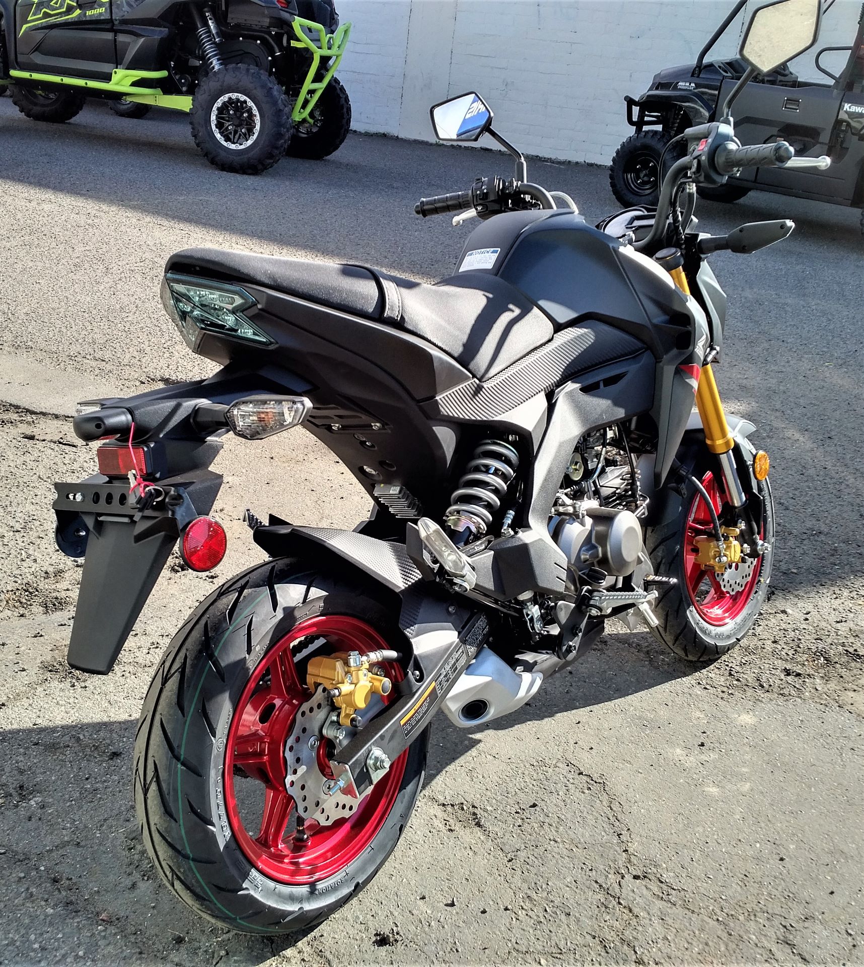 2021 Kawasaki Z125 Pro in Salinas, California - Photo 7