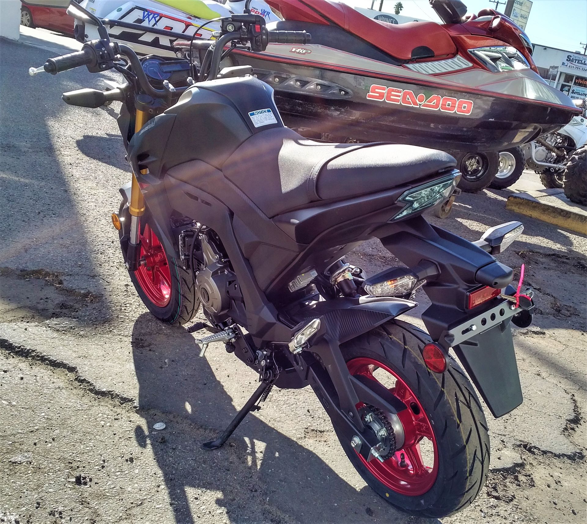 2021 Kawasaki Z125 Pro in Salinas, California - Photo 9