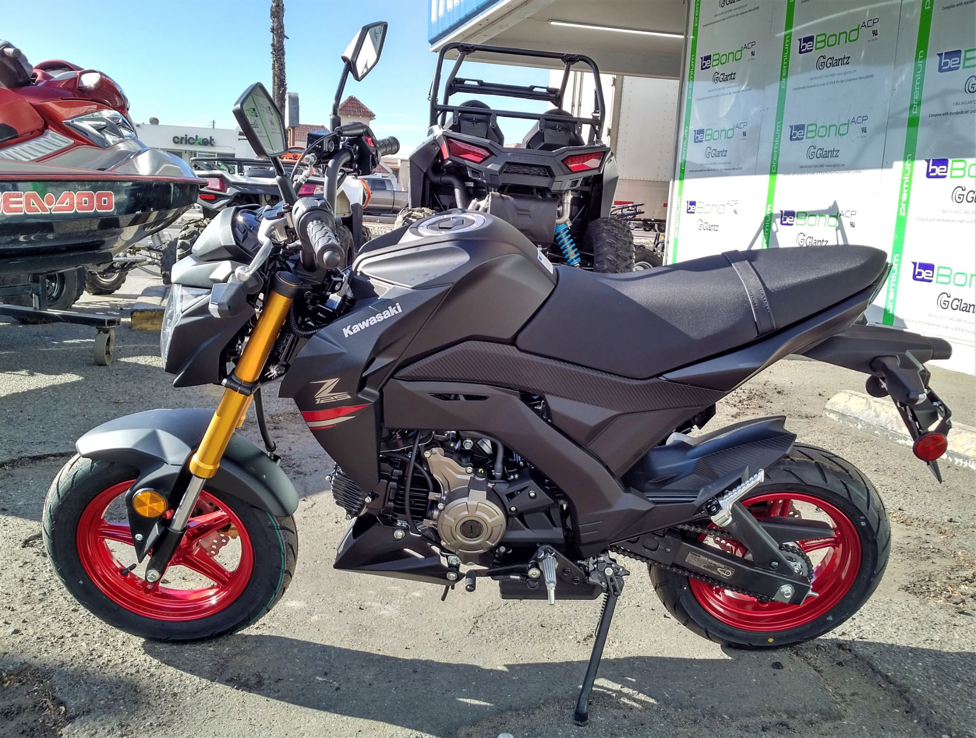 2021 Kawasaki Z125 Pro in Salinas, California - Photo 3